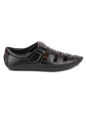 black back strap sandals - 16955422 - Standard Image - 2