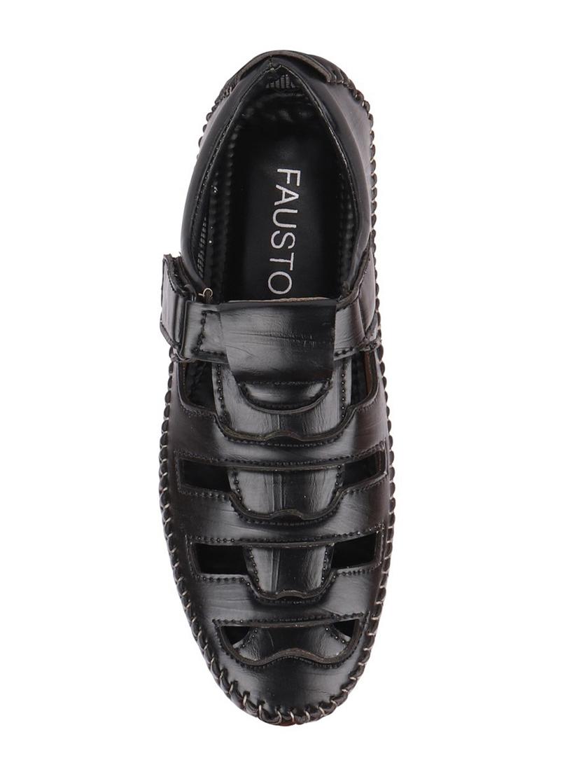black back strap sandals - 16955422 - Zoom Image - 4