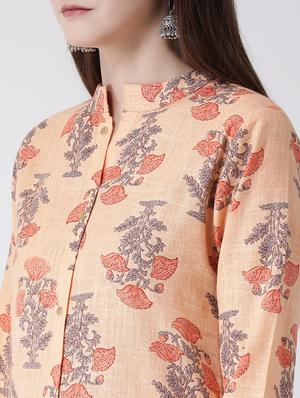 floral kurta palazzo set - 16955456 - Standard Image - 4
