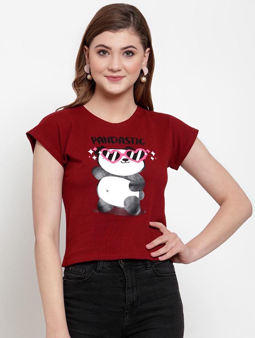 round neck quirky tee - 16955894 - Zoom Image - 1