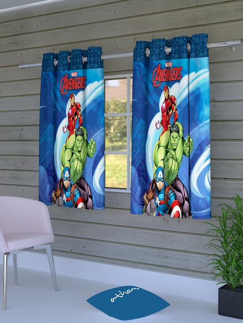 marvel avengers kids window curtain (pack of 2) - 16955917 - Standard Image - 1