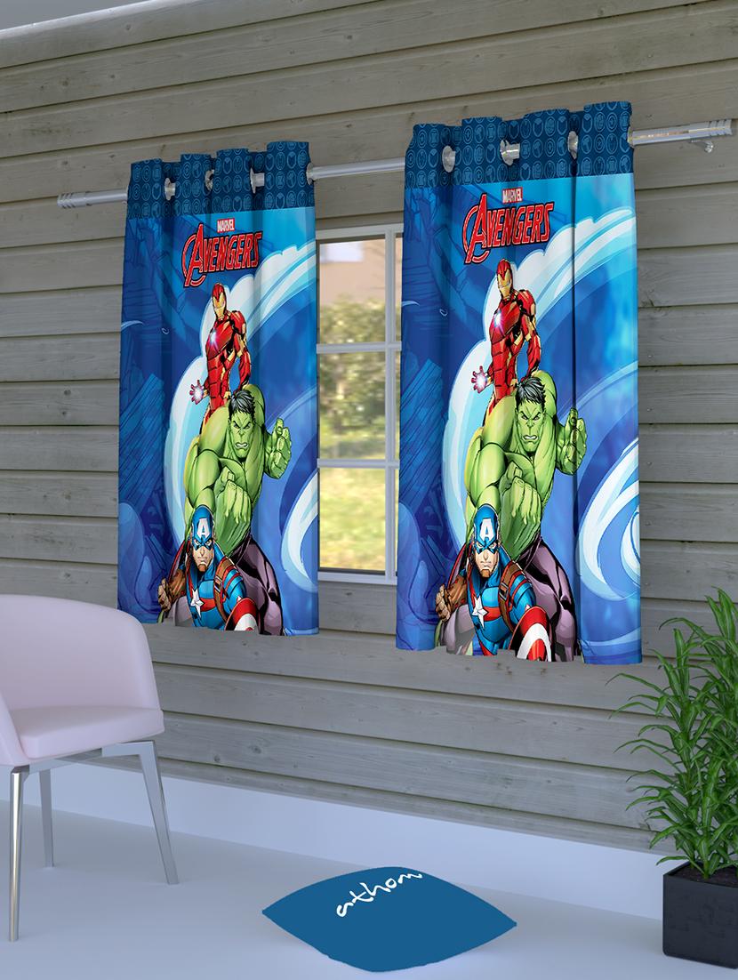 marvel avengers kids window curtain (pack of 2) - 16955917 - Zoom Image - 1