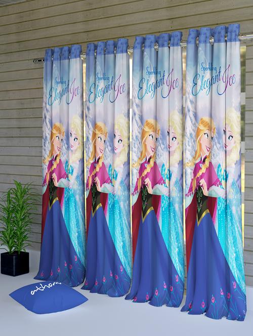 disney frozen kids door curtain (pack of 4) - 16955930 - Standard Image - 1
