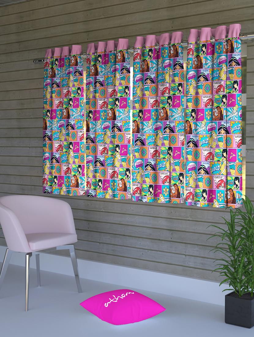 disney princess kids window curtain (pack of 4) - 16955936 - Zoom Image - 1