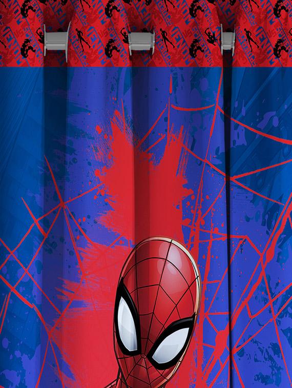 marvel spiderman kids window curtain (pack of 4) - 16955954 - Zoom Image - 2