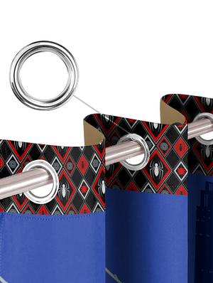 marvel spiderman kids door curtain (pack of 4) - 16955975 - Standard Image - 2