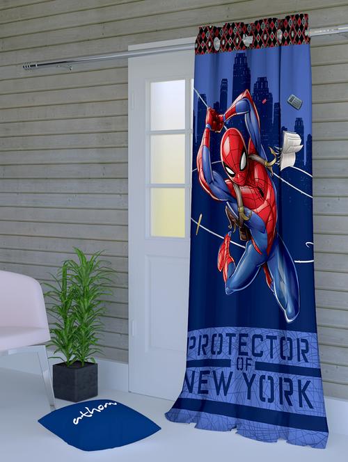 marvel spiderman kids long door curtain - 16955976 - Standard Image - 1
