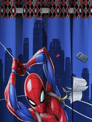 marvel spiderman kids long door curtain - 16955976 - Standard Image - 3