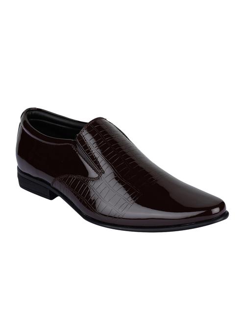 brown slip on shoes - 16956402 - Standard Image - 1