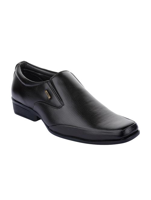 black slip on shoes - 16956403 - Standard Image - 1