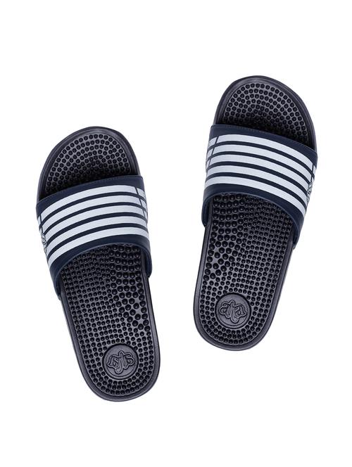 navy slip on flip flops - 16956410 - Standard Image - 1