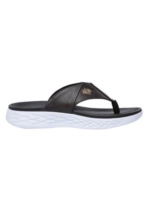 brown toe separator slipper - 16956414 - Standard Image - 2