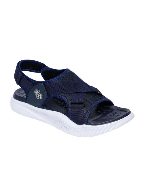 navy back strap sandals - 16956416 - Standard Image - 1