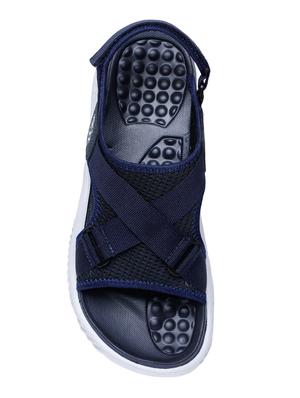 navy back strap sandals - 16956416 - Standard Image - 4