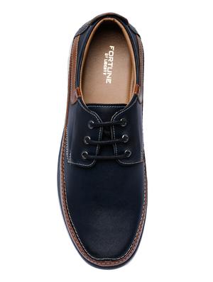navy blue lace up sneakers - 16956475 - Standard Image - 4