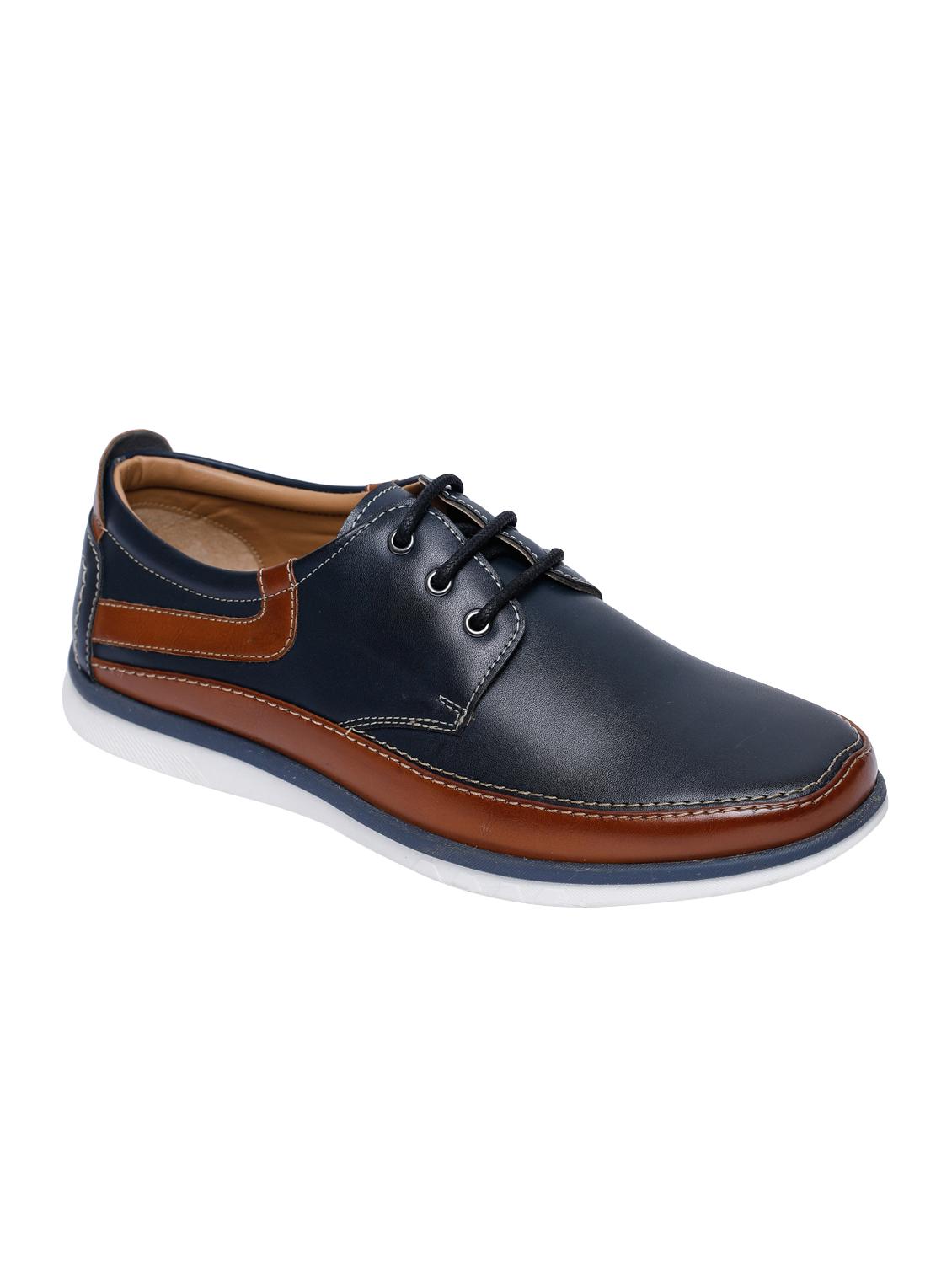 navy blue lace up sneakers - 16956475 - Zoom Image - 1