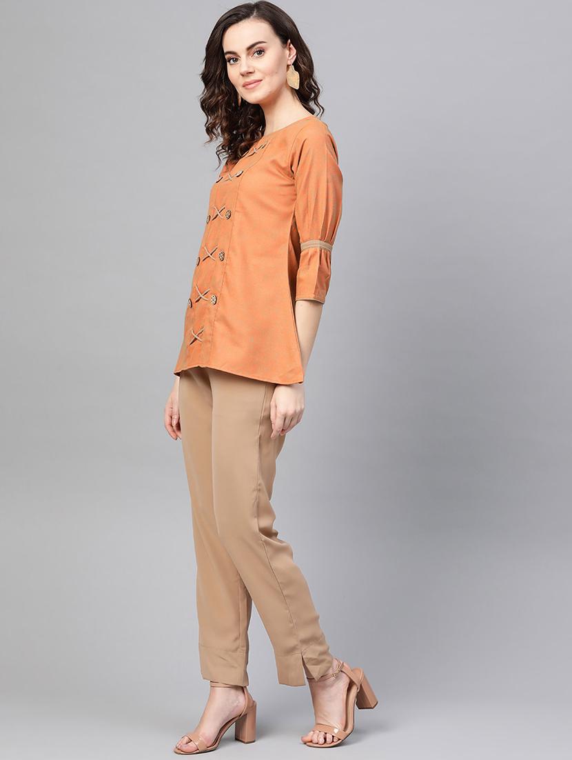 bell sleeved top and trouser set - 16956600 - Zoom Image - 2
