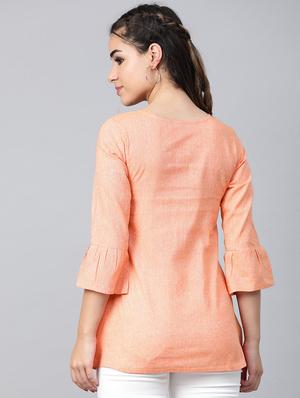 pleat detail embellished top - 16956605 - Standard Image - 3
