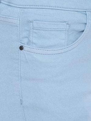 mid rise solid jeans - 16956717 - Standard Image - 4