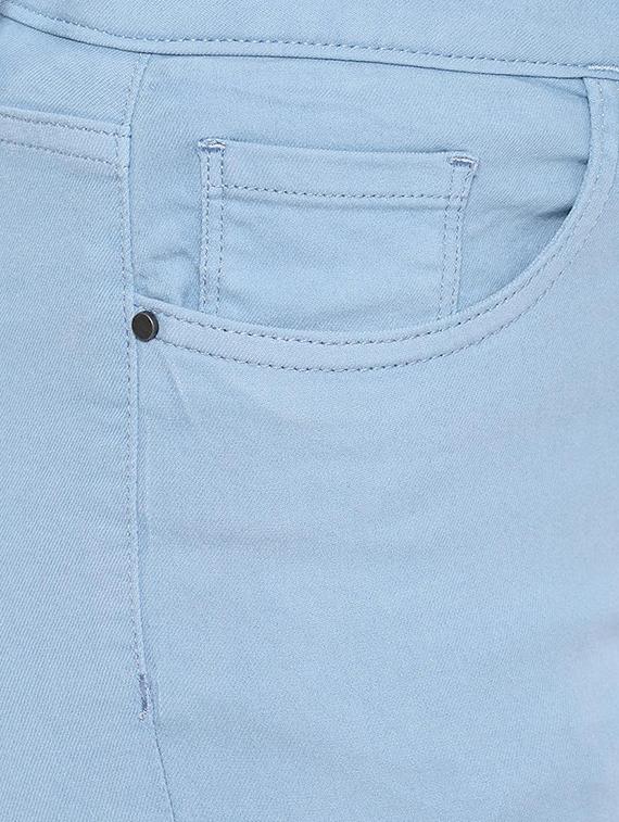 mid rise solid jeans - 16956717 - Zoom Image - 4