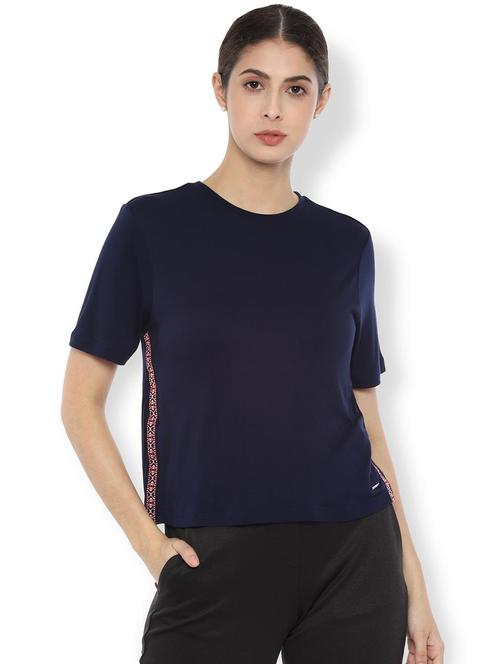 side seam tape round neck top - 16956778 - Standard Image - 1
