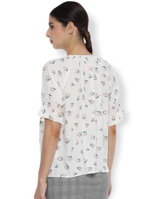 button up floral top - 16956784 - Standard Image - 2