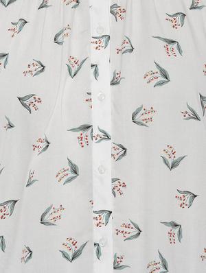 button up floral top - 16956784 - Standard Image - 4