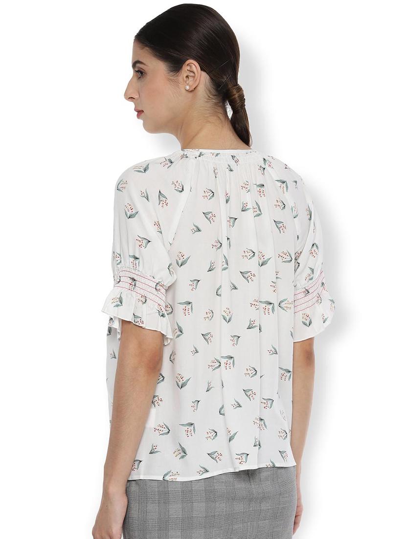 button up floral top - 16956784 - Zoom Image - 2