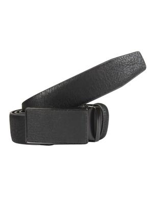 black leatherette belt - 16957101 - Standard Image - 2