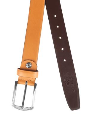 brown leather belt - 16957103 - Standard Image - 4