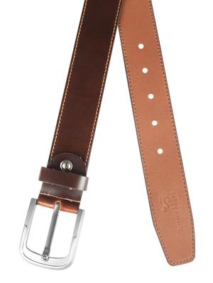 brown leather belt - 16957162 - Standard Image - 4