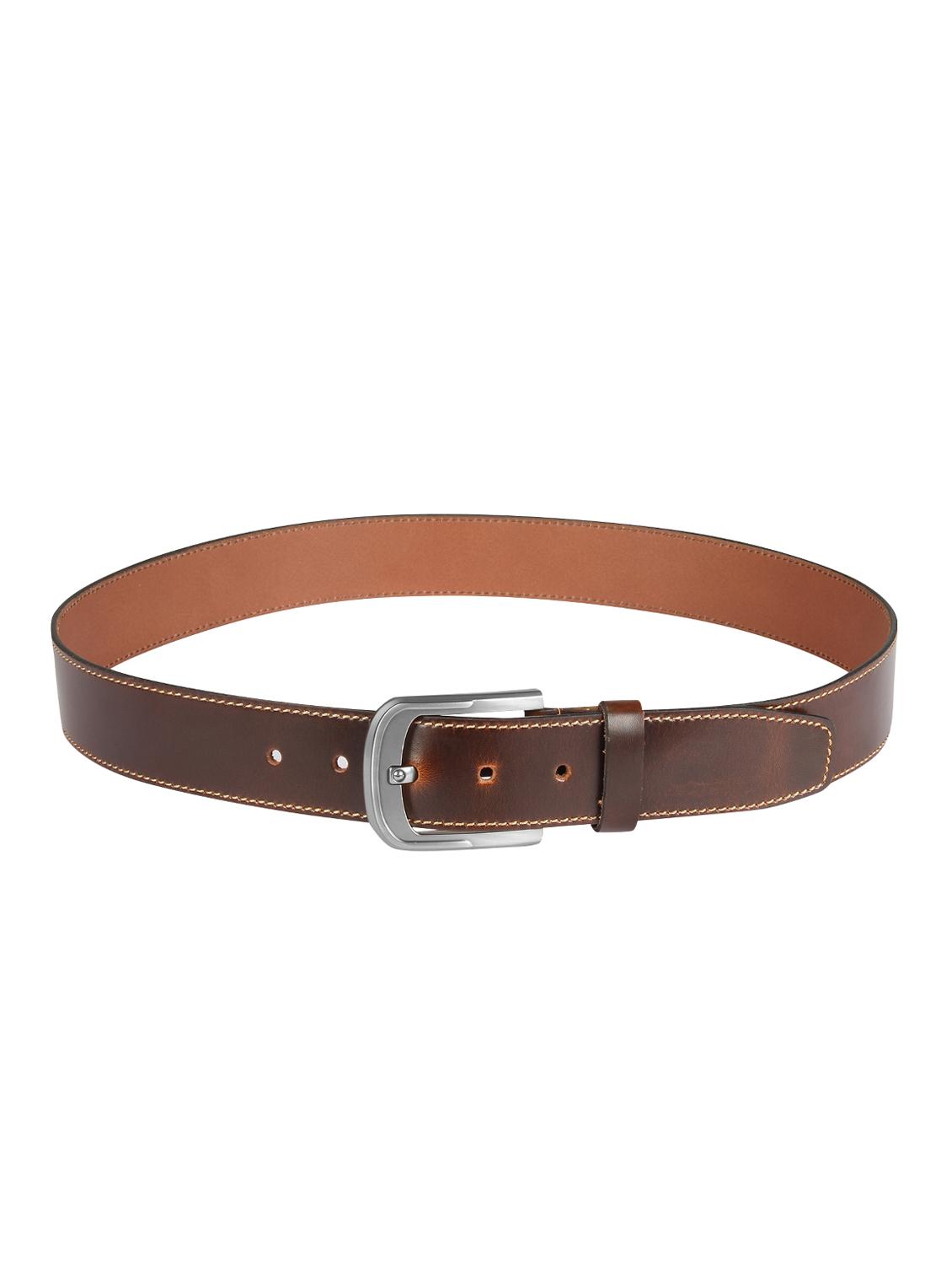 brown leather belt - 16957162 - Zoom Image - 3