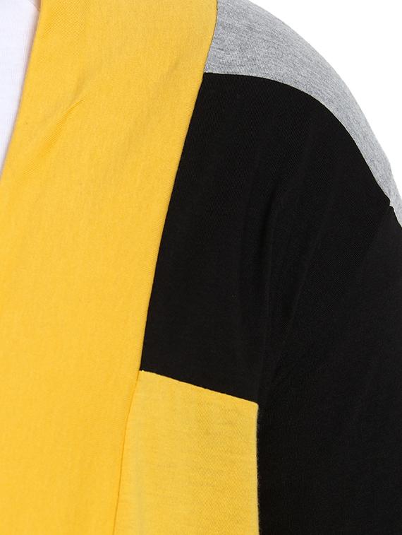 yellow color block shrug - 16957224 - Zoom Image - 6