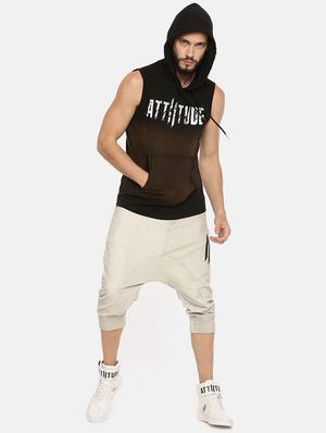 grey printed jogger - 16957233 - Standard Image - 4