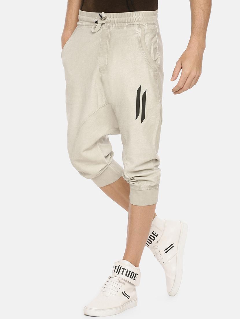 grey printed jogger - 16957233 - Zoom Image - 2