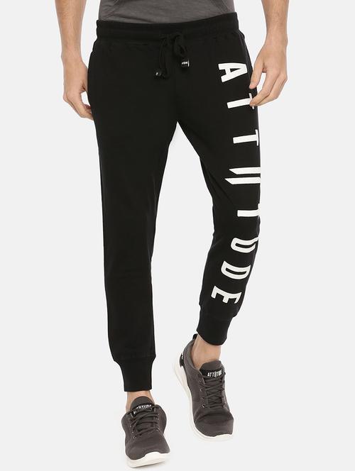 black printed jogger - 16957237 - Very Small Image - 1
