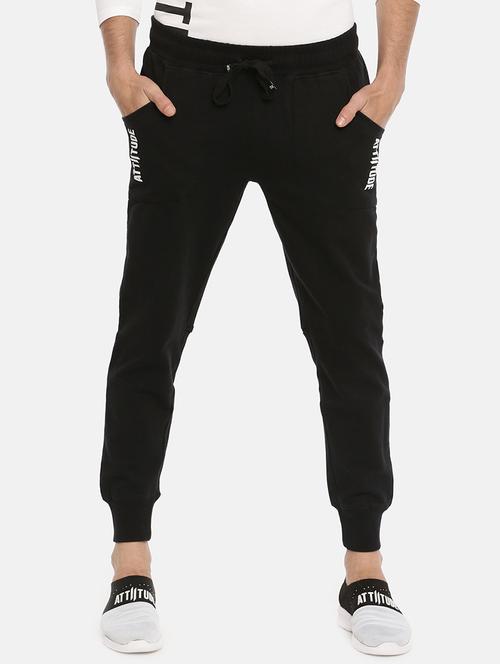 black printed jogger - 16957244 - Very Small Image - 1