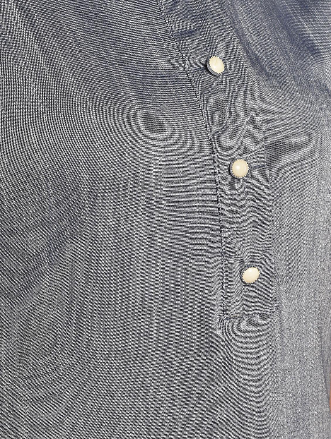 solid straight kurta - 16957295 - Zoom Image - 5