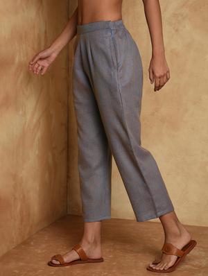 solid cropped tapered pant - 16957323 - Standard Image - 3