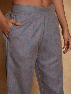 solid cropped tapered pant - 16957323 - Standard Image - 5