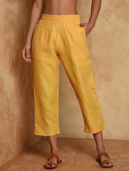 solid cropped tapered pant - 16957330 - Standard Image - 1