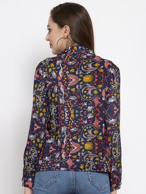 long sleeved floral shirt - 16957331 - Standard Image - 3
