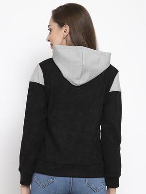 color block hooded sweatshirt - 16957336 - Standard Image - 3