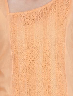 embroidered straight kurta - 16957345 - Standard Image - 4