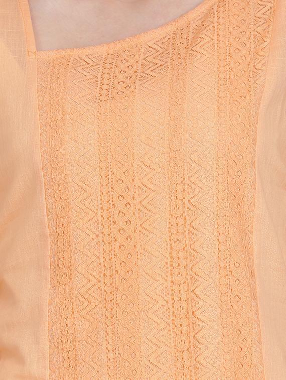 embroidered straight kurta - 16957345 - Zoom Image - 4