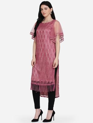 solid high-low kurta - 16957346 - Standard Image - 2