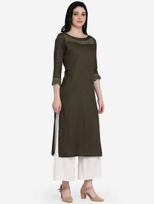 floral printed kurta with jacket - 16957356 - Standard Image - 2