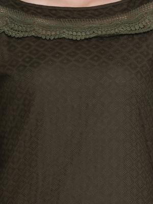 floral printed kurta with jacket - 16957356 - Standard Image - 4