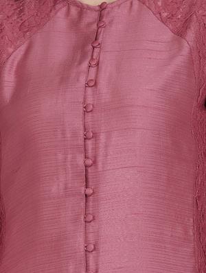 solid flared kurta - 16957360 - Standard Image - 4