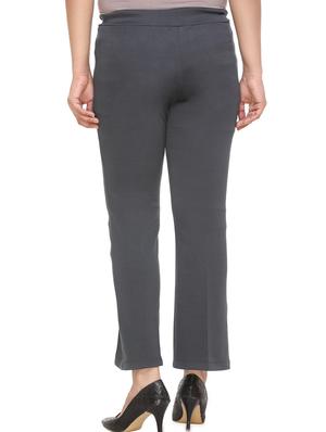 mid rise flat front trouser - 16957376 - Standard Image - 3